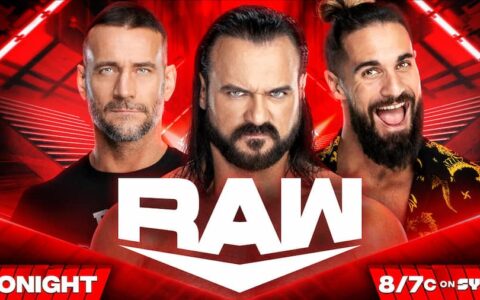 WWE RAW第1627期：塞斯罗林斯给CM朋克和的路下达裁判指示