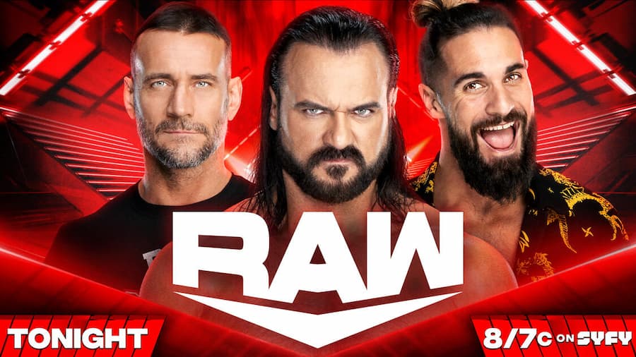 WWE RAW第1627期:塞斯罗林斯给CM朋克和的路下达裁判指示