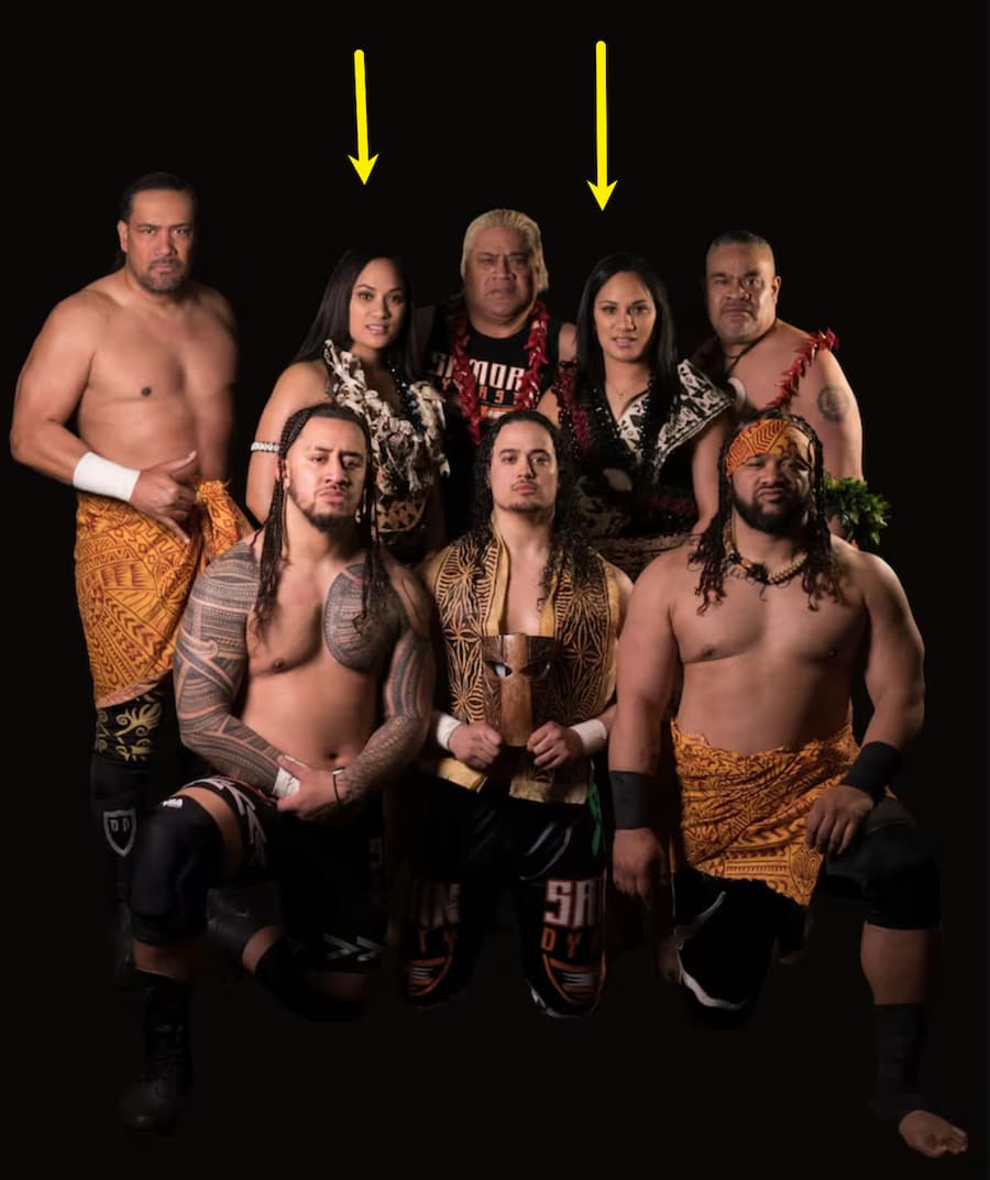 Tonga Twins现身WWE训练中心,血统家族将迎来首批女性成员