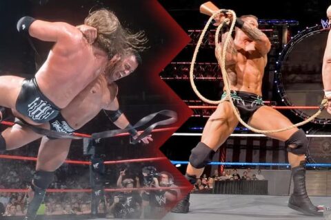 WWE史上15场皮带赛大排名：从最烂到最佳，带你领略皮鞭下的激情与血性！