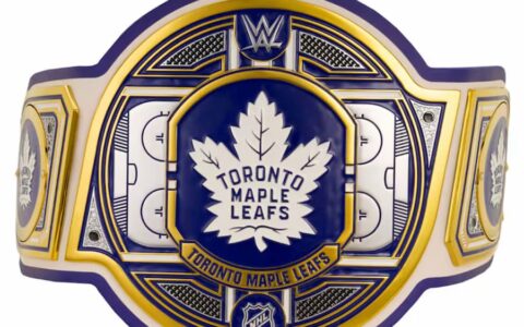 WWE x NHL：冠军腰带梦幻联动，冰球与摔角的激情碰撞