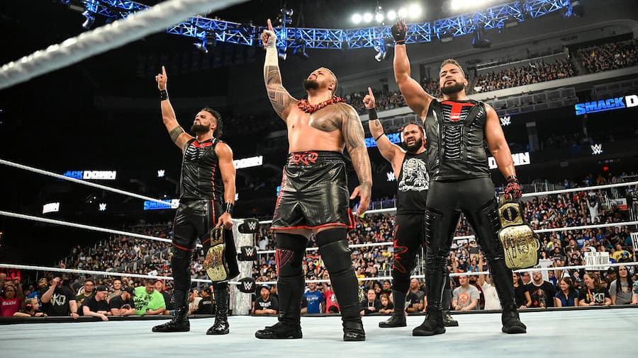 WWE SmackDown第1307期:血统家族战胜街头小子和DIY,SmackDown告别 FOX