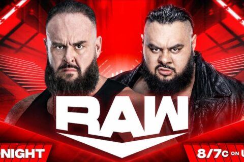 WWE RAW第1634期：布朗斯图曼将再次与“大个子”布朗森·里德发生冲突