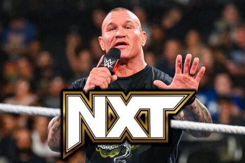 兰迪·奥顿空降NXT，这比赛指定老带劲了！