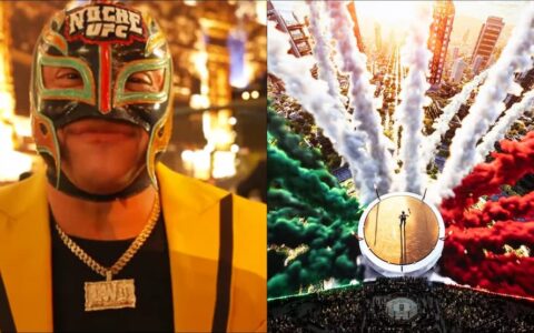 Rey Mysterio送UFC总裁白大拿神秘礼物，这交情杠杠的！