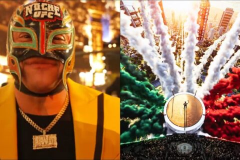 Rey Mysterio送UFC总裁白大拿神秘礼物，这交情杠杠的！