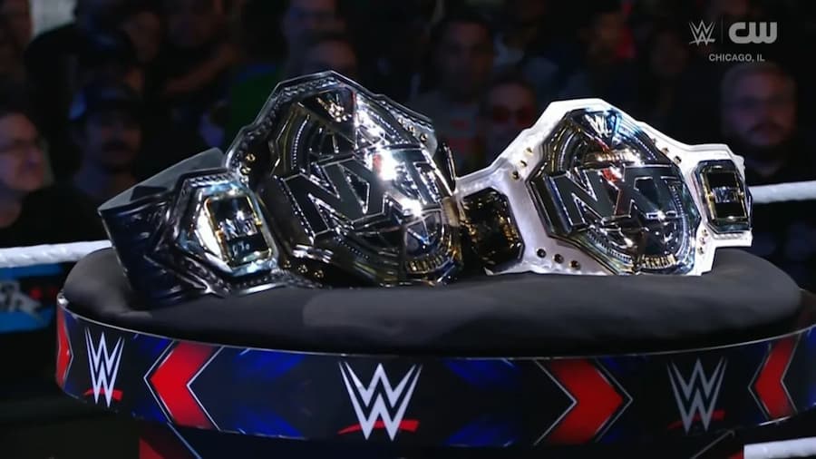 HHH惊喜现身NXT!肖恩·迈克尔斯发布全新NXT冠军腰带!