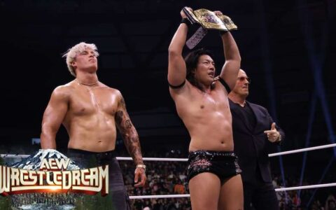 竹下幸之助强势夺冠！AEW国际冠军易主！