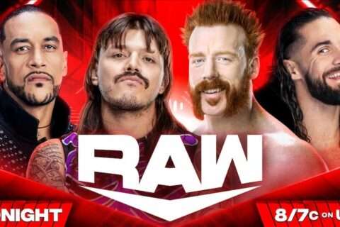 WWE RAW第1641期：四重威胁赛打响，获胜者挑战WWE世界重量级冠军