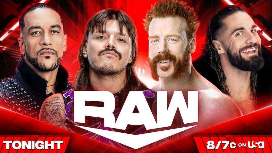 WWE RAW第1641期:四重威胁赛打响,获胜者挑战WWE世界重量级冠军