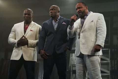鲍比·莱斯利（Bobby Lashley）屈才了？！全美冠军竟沦落到打双打？！