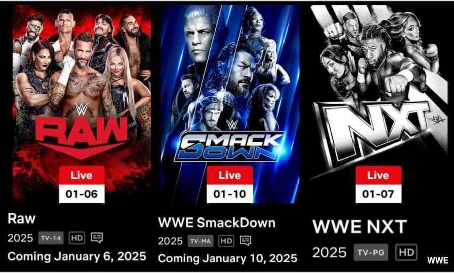 WWE的PG时代或许终于要结束了,红黄蓝宣传海报曝光