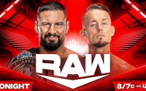 WWE RAW第1644期：布朗布雷克与凯撒发生冲突