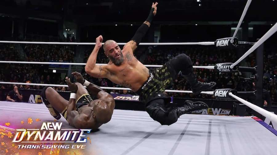 AEW Dynamite第269期:谢尔顿·本杰明迎战马克·布里斯科