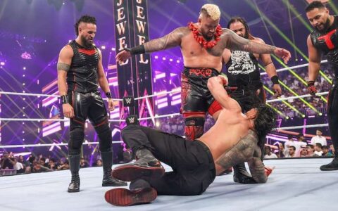 WWE宝冠大赛2024爆冷！罗曼雷恩斯被压制，萨米辛成猪队友！