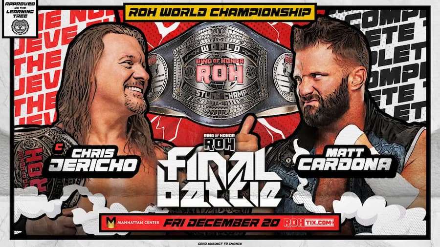 克里斯·杰里科 (Chris Jericho) 和马特·卡多纳 (Matt Cardona)