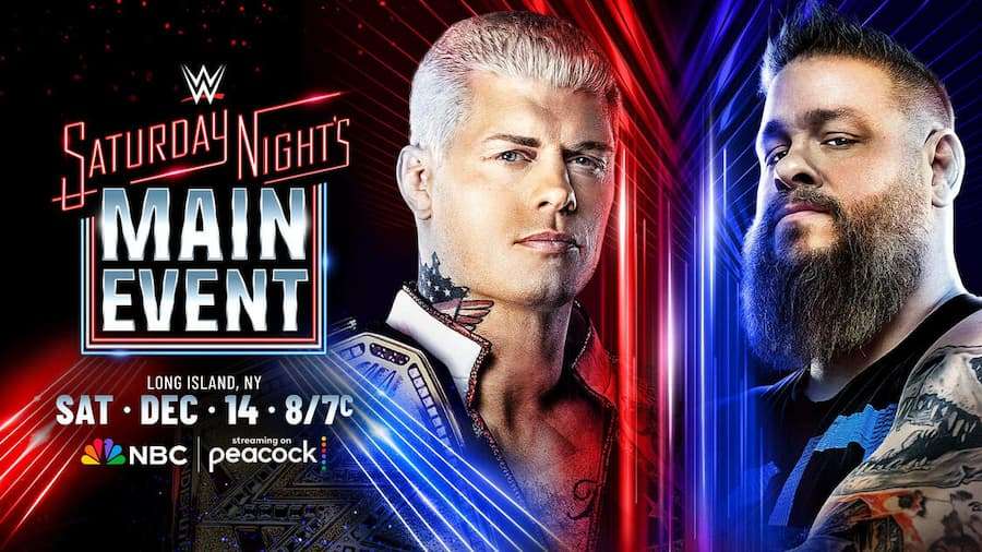 无可争议的 WWE 冠军科迪·罗兹 (Cody Rhodes) 与凯文·欧文斯 (Kevin Owens) 展开对决