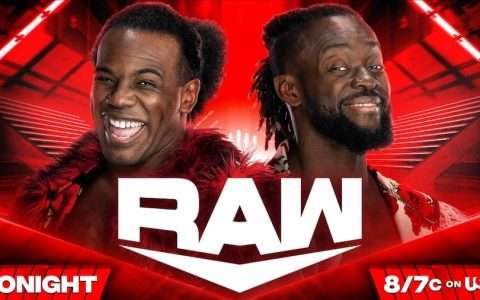 WWE RAW第1645期：大E回归，和队友进行了对峙辩论，德鲁麦金泰尔回归，攻击了萨米辛