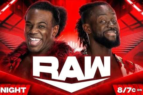 WWE RAW第1645期：大E回归，和队友进行了对峙辩论，德鲁麦金泰尔回归，攻击了萨米辛