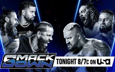 WWE SmackDown第1324期：萨米·扎恩和乌索兄弟与血统2.0正面交锋