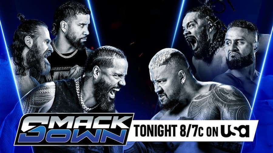 WWE SmackDown第1324期:萨米·扎恩和乌索兄弟与血统2.0正面交锋