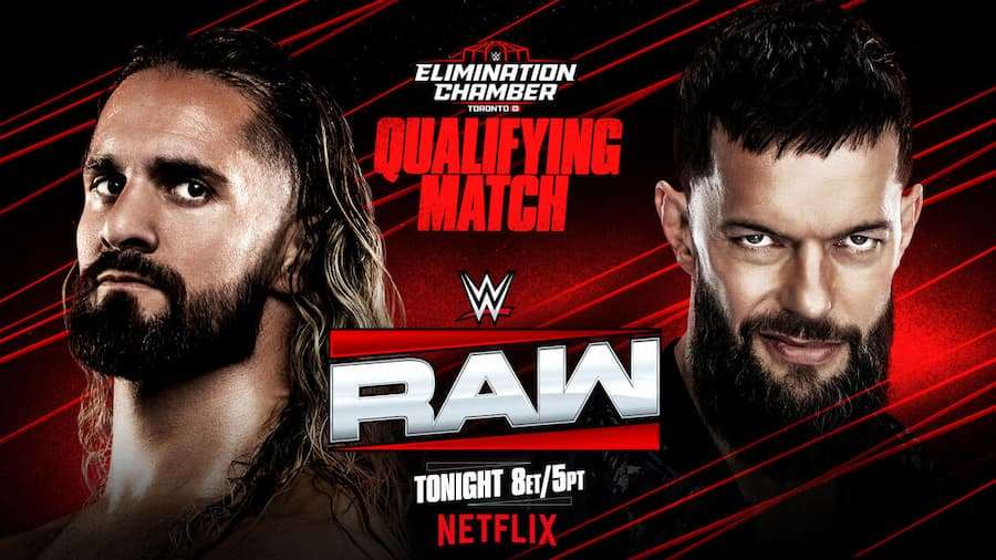 WWE RAW第1656期:赛斯罗林斯vs芬巴洛尔争夺铁笼密室淘汰赛资格