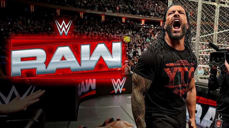 罗曼·雷恩斯重磅回归WWE RAW,剑指摔角狂热大赛41
