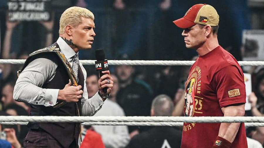 【已更新】WWE RAW第1660期:科迪·罗兹与约翰·塞纳展开激烈对抗