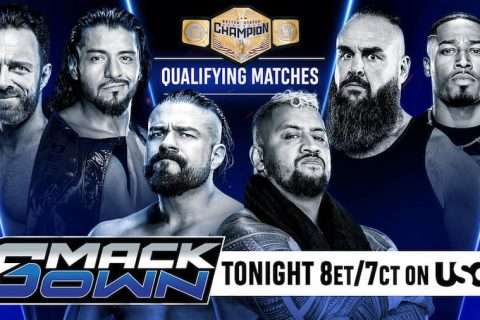 WWE SmackDown第1332期：三场美国冠军争夺者资格赛上演