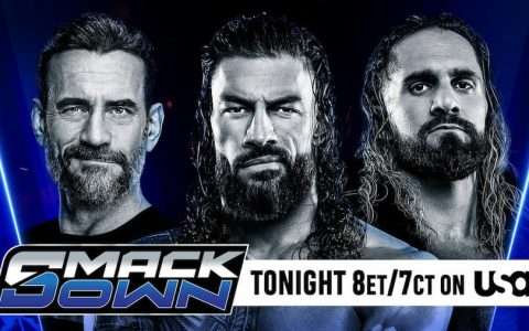 WWE SmackDown第1335期：罗曼·雷恩斯、塞斯·罗林斯和 CM·朋克现身