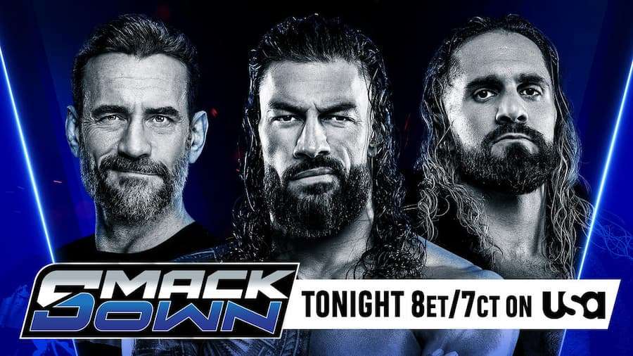 【已更新】WWE SmackDown第1335期：罗曼·雷恩斯、塞斯·罗林斯和 CM·朋克现身