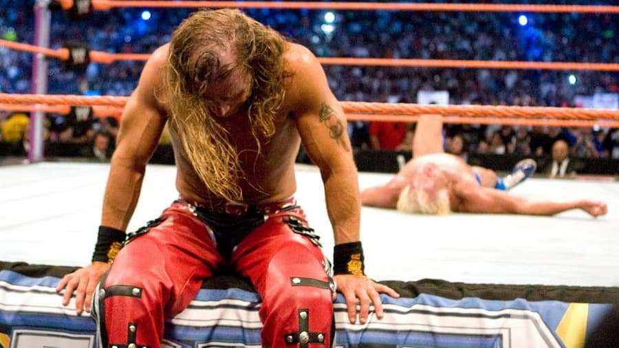 《摔角狂热大赛24》(WrestleMania 24)上,肖恩·迈克尔斯(Shawn Michaels)与瑞克·弗莱尔(Ric Flair)