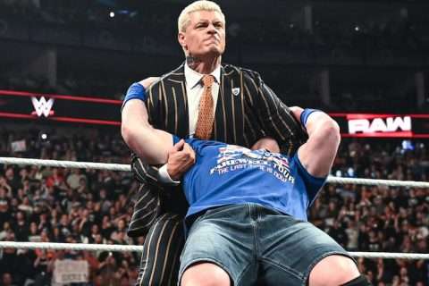 【已更新】WWE RAW第1662期：科迪罗兹和约翰塞纳发生冲突