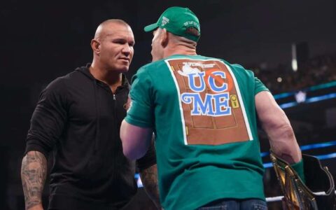 兰迪·奥顿（Randy Orton）对战约翰塞纳（John cena）