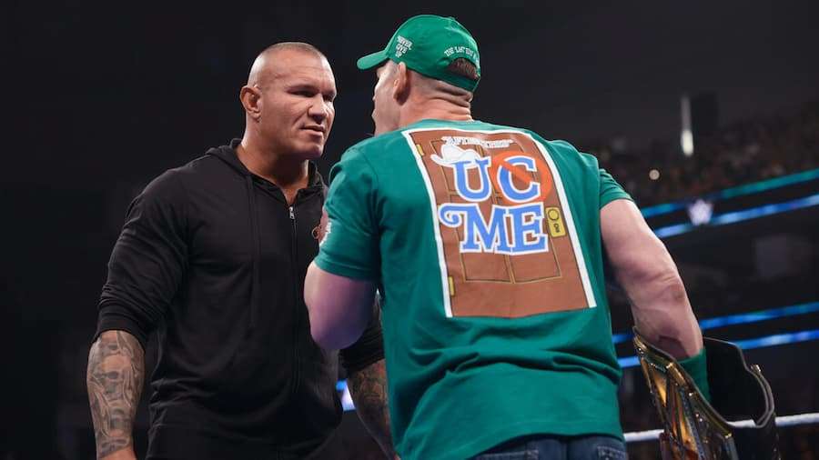 兰迪·奥顿(Randy Orton)对战约翰塞纳(John cena)
