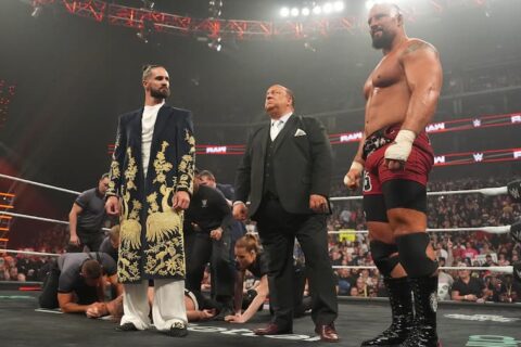 WWE RAW战报：萨米辛拒绝联盟后被揍，RAW迎来动荡新局势