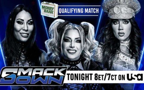 WWE SmackDown第1342期：阿莱克萨·布利斯vs. ​米欣vs. ​切尔西·格林