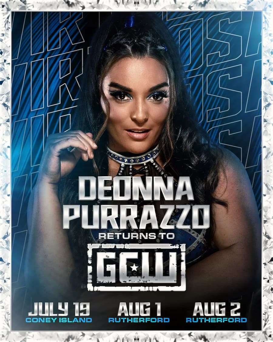 迪奥娜·普拉佐(Deonna Purrazzo)将回归GCW擂台