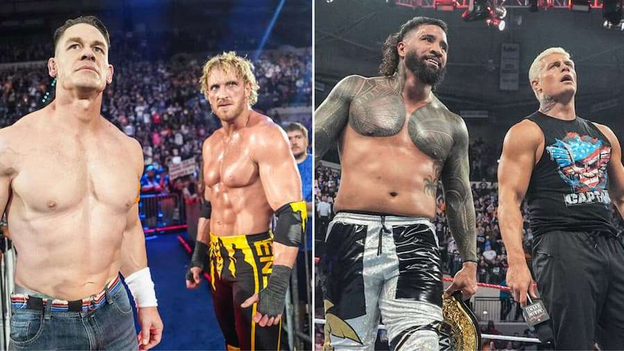 科迪·罗兹（Cody Rhodes）约翰·塞纳（John Cena）杰·乌索（Jey Uso）洛根·保罗（Logan Paul）