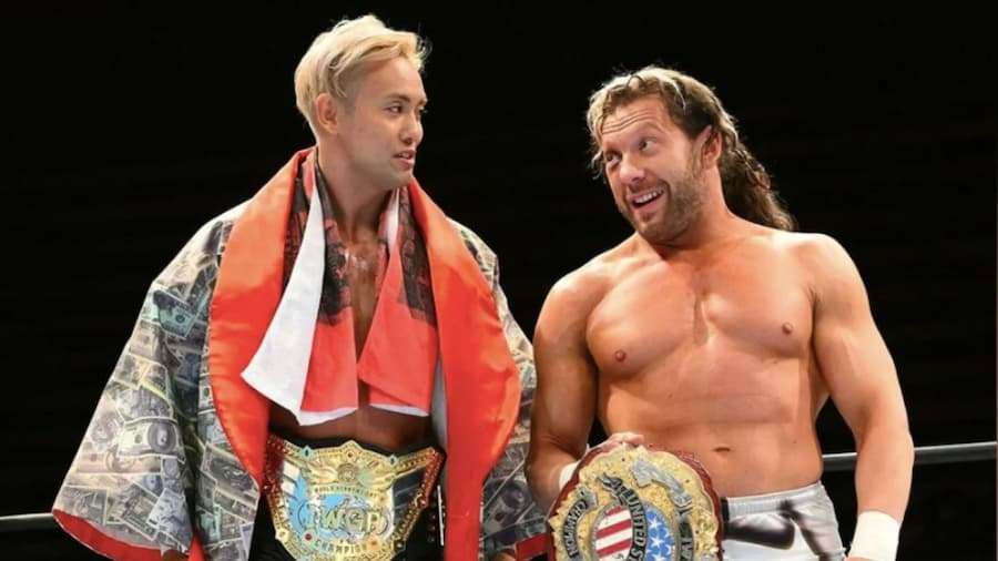 肯尼·欧米伽（Kenny Omega）和冈田和睦（Kazuchika Okada）