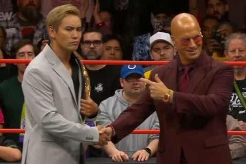 AEW冠军冈田和睦（Kazuchika Okada）加入唐·卡利斯（Don Callis）新派系