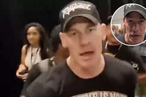 约翰·塞纳（John Cena）后台怒怼偷拍粉丝：尊重，是第一位的！