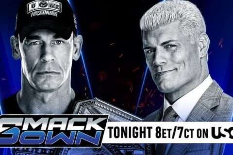 WWE SmackDown第1352期：约翰·塞纳与科迪·罗兹将在《夏日狂潮》签约仪式上正面交锋