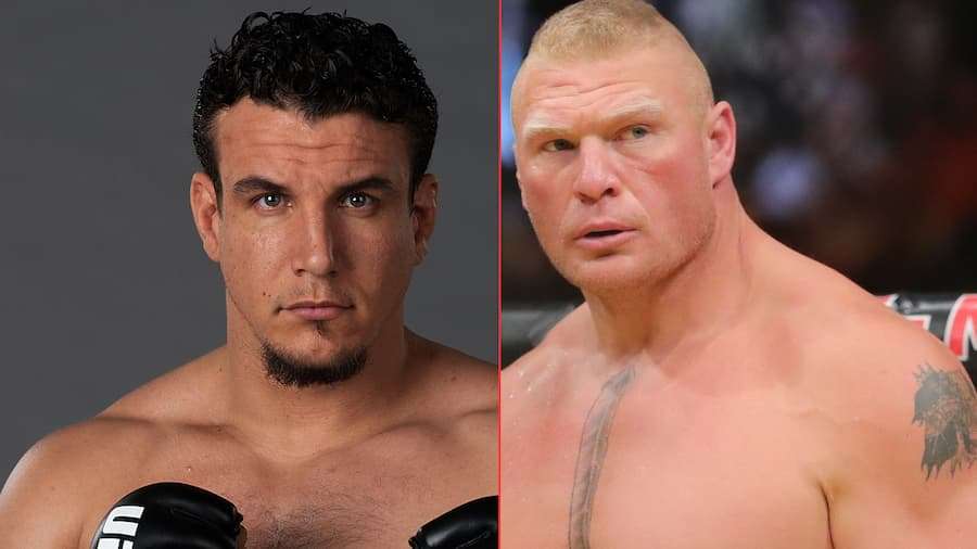 布洛克·莱斯纳(Brock Lesnar)与弗兰克·米尔(Frank Mir)