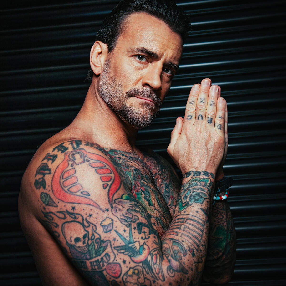CM朋克的纹身欣赏：WWE纹身照片