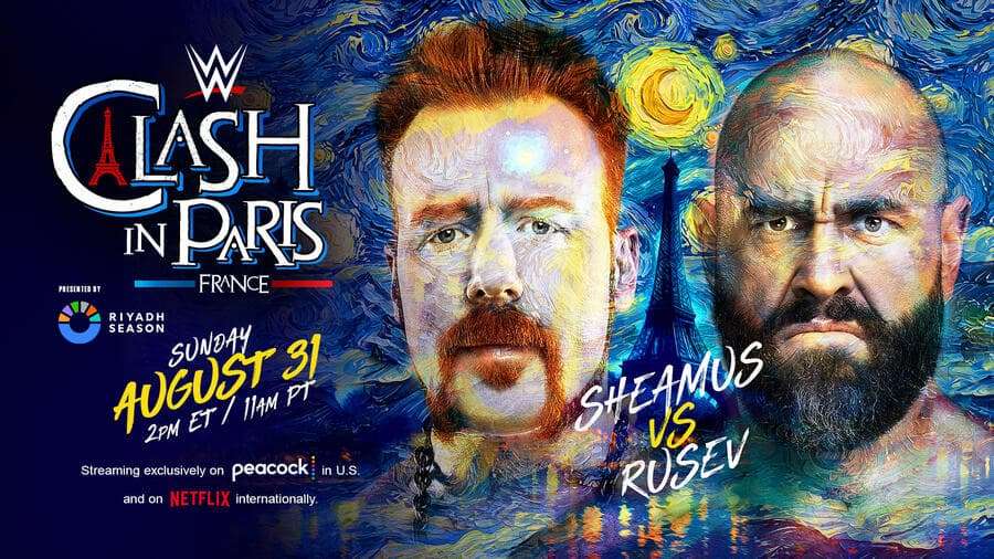 在即将到来的《WWE巴黎之战》(WWE Clash in Paris)大赛上,爱尔兰硬汉希莫斯(Sheamus)将与他的宿敌鲁瑟夫(Rusev)上演一场特殊的“老式唐尼布鲁克赛”(Good Old Fashioned Donnybrook match)。这种特殊赛制在WWE的历史上并不常见。
