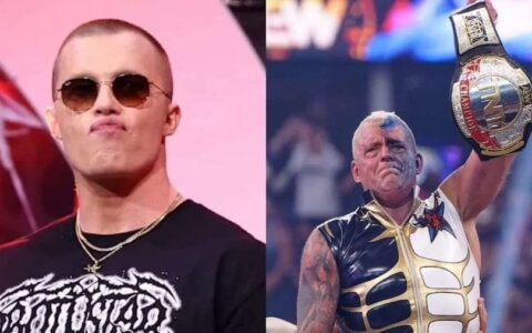 达斯汀·罗兹（Dustin Rhodes）于周六通过社交媒体，对凯尔·弗莱彻（Kyle Fletcher）