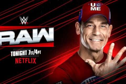 WWE RAW第1686期：约翰塞纳回应布洛克莱斯纳，周日狂欢大赛见