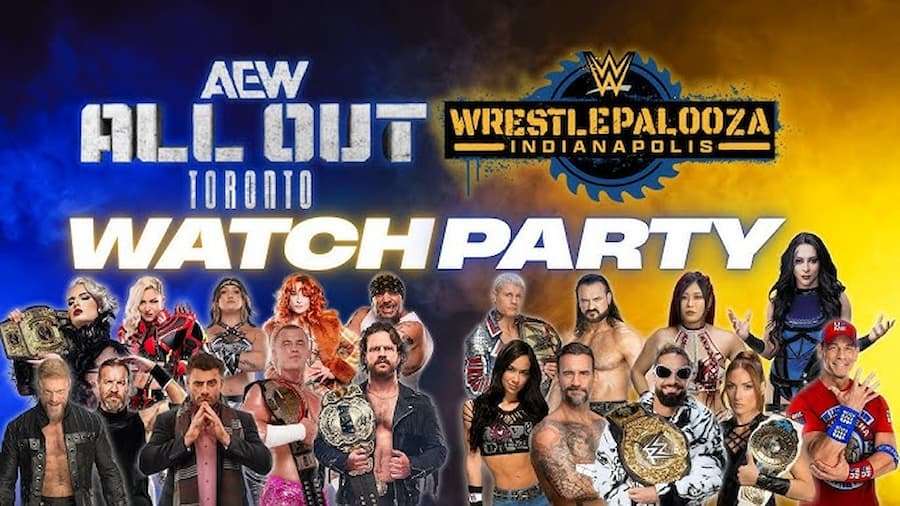 All Out与WWE的Wrestlepalooza