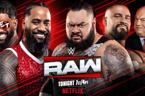 【已更新】WWE RAW第1688期：乌索兄弟对战幻视双布